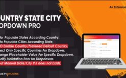 Country State City Dropdown PRO v5.7