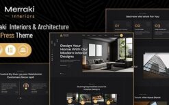 Merraki v1.2 Interiors & Architecture WordPress Theme
