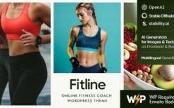 FitLine v1.7.0 Online Fitness Coach WordPress Theme
