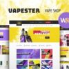 Vapester v1.1.10 Creative Cigarette Store & Vape Shop WooCommerce Theme