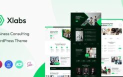 Xlab v1.0.1 Business Consulting WordPress Theme