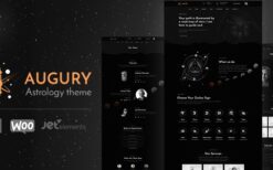 Augury (v3.4) Horoscope, Astrology WordPress Theme