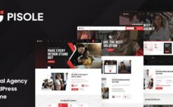 Pisole (v1.1.1) Digital Creative Agency WordPress Theme