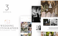 Vivagh (v3.0) Wedding Photographer WordPress Theme