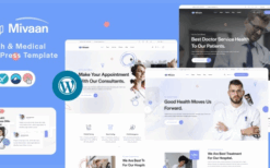 Mivaan (v1.0) Health & Medical WordPress Theme