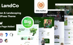 Landco (v1.1.5) Garden & Landscaping WordPress Theme + RTL