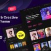 Ethrik (v2.2) Creative & NFT Affiliate WordPress Theme