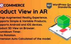 * WooCommerce Product View in AR v1.2.2 (Augmented Reality) | 3D Product View