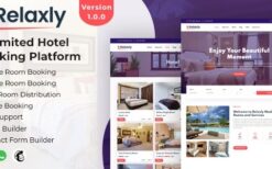 Relaxly Unlimited Hotel Booking Platform v1.2.1