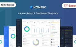 Konrix v1.0.0 Laravel Tailwind Admin & Dashboard Template