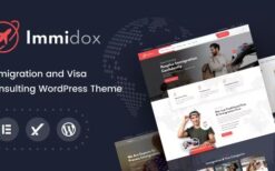 Immidox v1.0 Immigration WordPress Theme