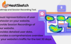 * HeatSketch v2.9 Heatmap and Session Recording Tool (SaaS Platform)