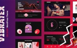 Vibratex v1.0.1 Adult Toys Shop WordPress Theme