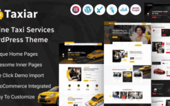 Taxiar v1.0.0 Online Taxi Service WordPress Theme