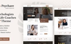 Psychare v1.3.0 WordPress Theme for Psychologists & Life Coaches