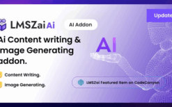LMSzai AI (v1.0) Ai Content writing & Image Generating addon