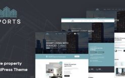Aports (v1.1.4) Single Property WordPress Theme