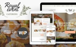 Royal Event v2.0 A Wedding Planner & Catering Company WordPress Theme + Elementor