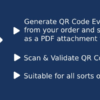 WooCommerce Event QR Code Email Tickets v1.4