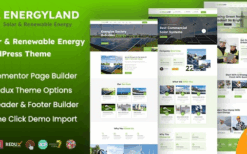 Energyland (v1.2.0) Solar & Renewable Energy WordPress Theme