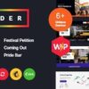 Prider (v1.1.2) LGBT & Gay Rights Festival WordPress Theme + Bar