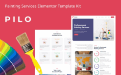 Pilo – Painting Services Elementor Template Kit
