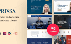 Privsa v2.2.2 Attorney and Lawyer WordPress Theme