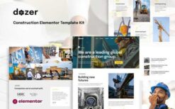 Dozer – Construction Elementor Template Kit