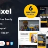 Brixel (v2.1.0) Building Construction WordPress Theme