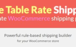 Woocommerce Tree Table Rate Shipping Pro v1.35.0