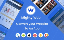 MightyWeb Flutter v23.0 Webview – Convert Your Website To An App + Admin Panel
