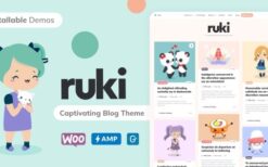 Ruki (v1.4.8) A Captivating Personal Blog Theme