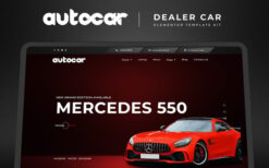 Autocar – Car Dealer Elementor Template Kit Download