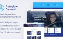 Autoglow v1.2.2 Car Wash WordPress Theme