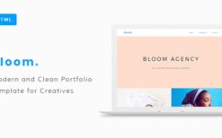 Bloom Portfolio HTML Template v1.0