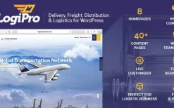 * LogiPro (v4.2) Delivery, Freight, Distribution & Logistics for WordPress