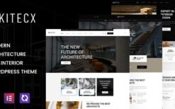 Kitecx (v1.1.8) Architecture & Interior WordPress Theme