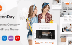 CleenDay v1.0.4 Cleaning Company WordPress Theme