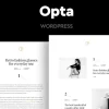 Opta (v1.8) Minimal Portfolio and Photography WordPress Theme