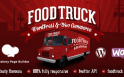 Food Truck & Restaurant 20 Styles v6.0 WP Theme