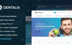Dentalia v2.2 Dentist & Medical WordPress Theme