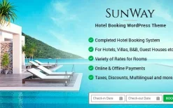 Sunway (v6.8.1) Hotel Booking WordPress Theme