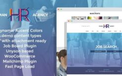 HR Human Consult (v1.4.0) Job Search and Recruitment WordPress Theme