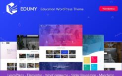 Edumy (v1.2.35) LMS Online Education Course WordPress Theme