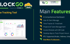 ClockGo SaaS v3.3.8 Time Tracking Tool