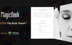 MagicBook (v1.2.5) A 3D Flip Book WordPress Theme