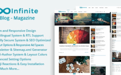 Infinite (v4.5) Blog & Magazine Script