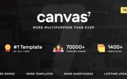 Canvas (v7.3.1) The Multi-Purpose HTML5 Template