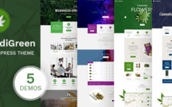 MediGreen (v1.2.3) Medical Marijuana & Dispensary WordPress Theme