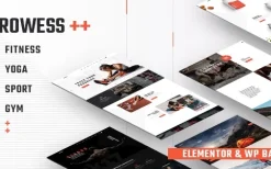 [*] Prowess (v2.1) Fitness and Gym WordPress Theme